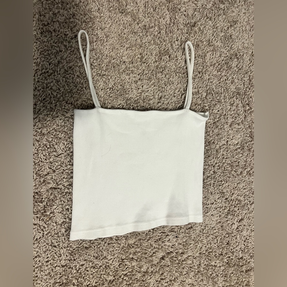 White tank top